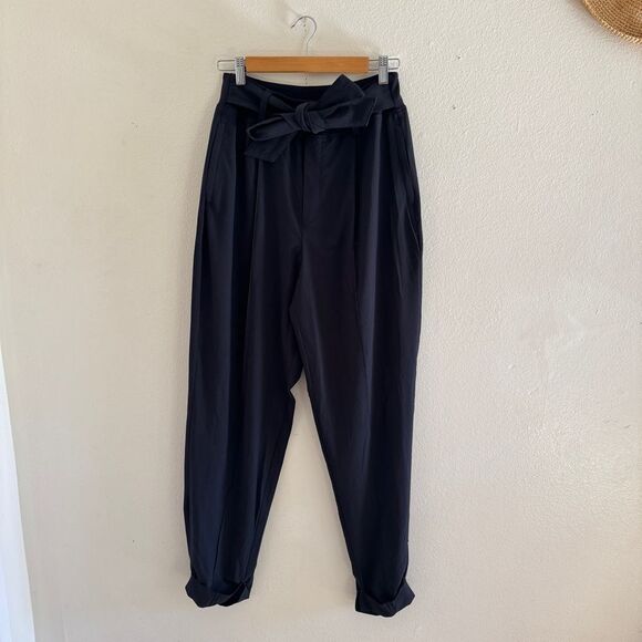 Athleta Black Cardiff Pant 10 TALL - Picture 1 of 9